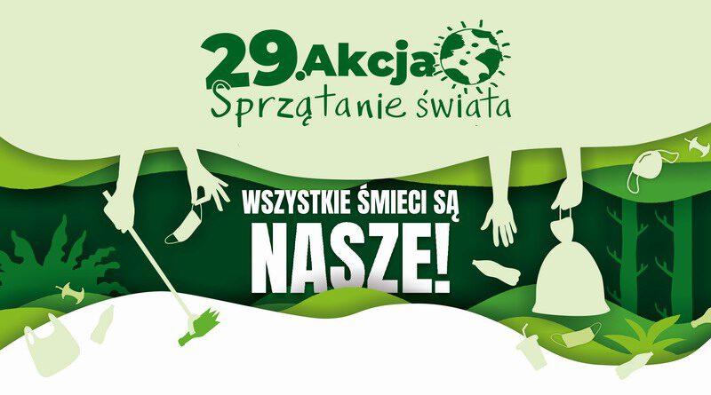 Plakat akcji Sprzątania Świata