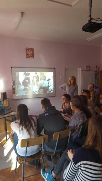 Videokonferencja – Erasmus+ w IV LO!!!