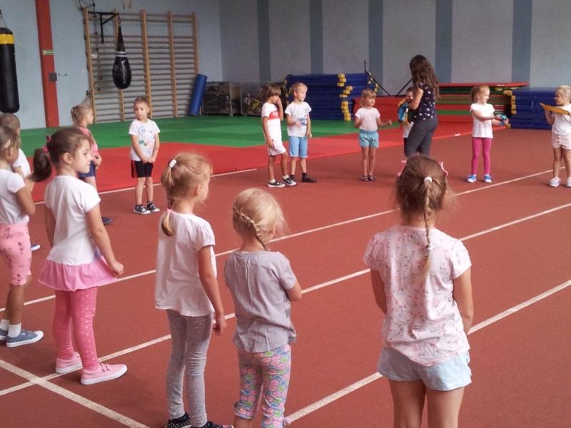 Grupa IV Pierwsze wyjście na Halę Lekkoatletyczną