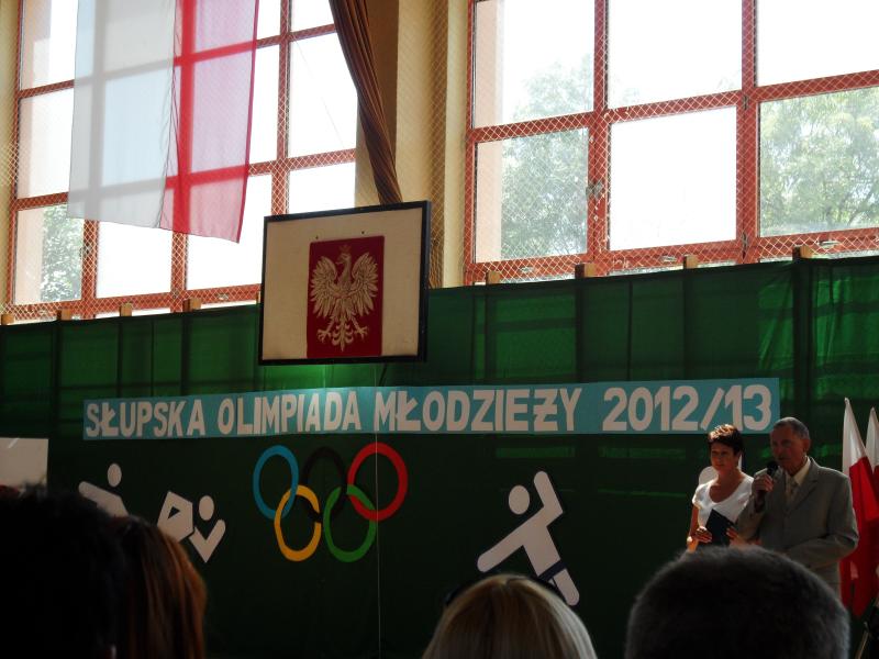 Podsumowanie współzawodnictwa sportowego"Słupskiej Olimpiady Młodzieży".