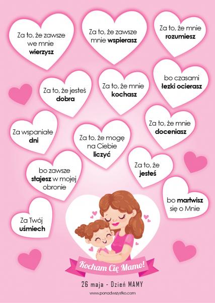 DZIEŃ MAMY - życzenia dla wszystkich mam