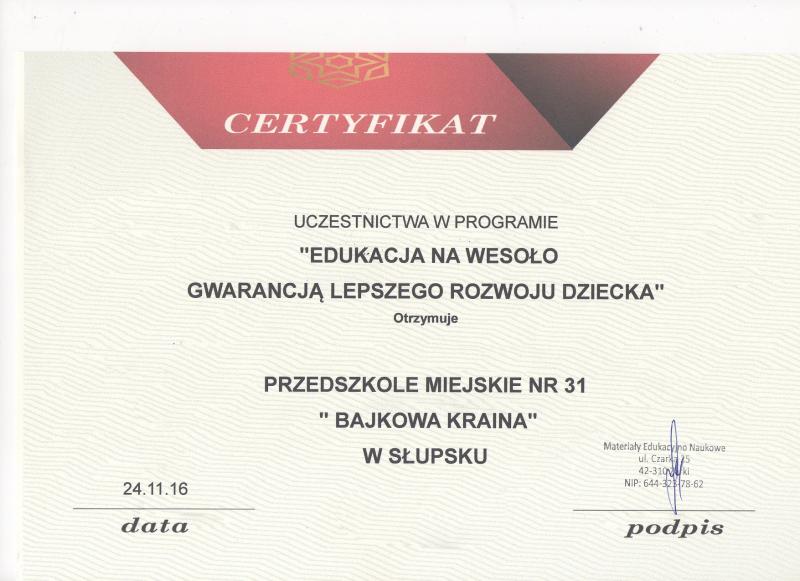 Edukacja na wesoło