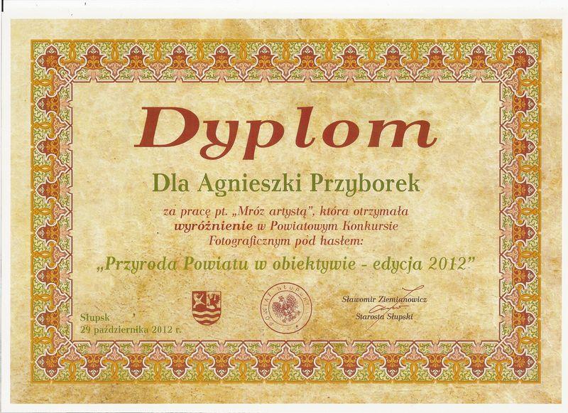 „Przyroda Powiatu w obiektywie – edycja 2012”