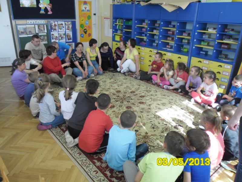 Wizyta osób niepełnosprawnych w "Promyczku"