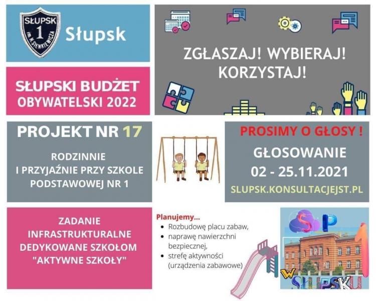 Głosujemy na naszą szkołę!