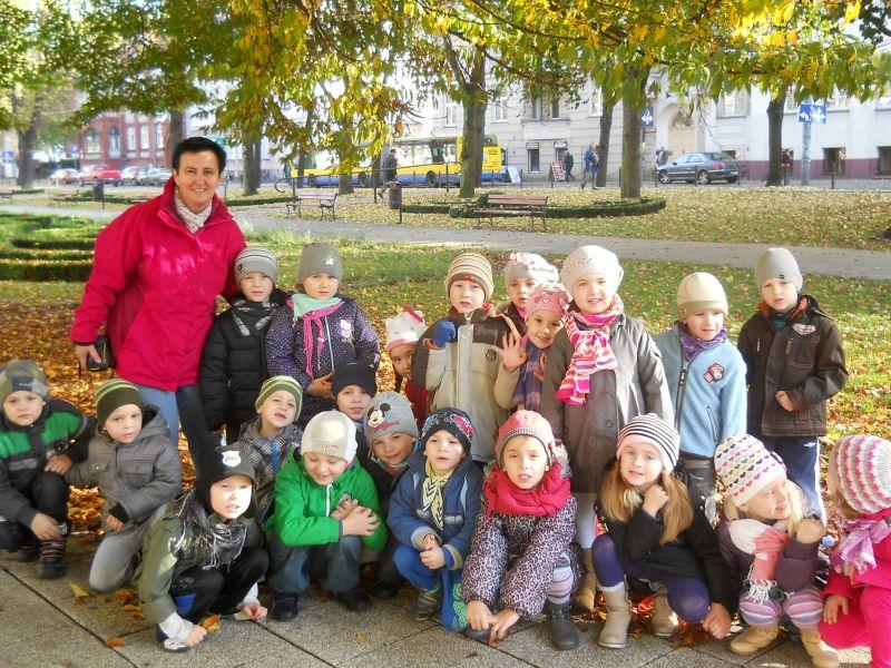 W jesiennym parku - wycieczka grupy III