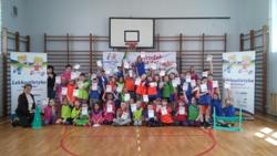 Zawody lekkoatletyczne z projektu Kids Athletics