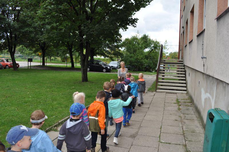 Wycieczka na ogródki działkowe: 13.09.2013 - gr. III