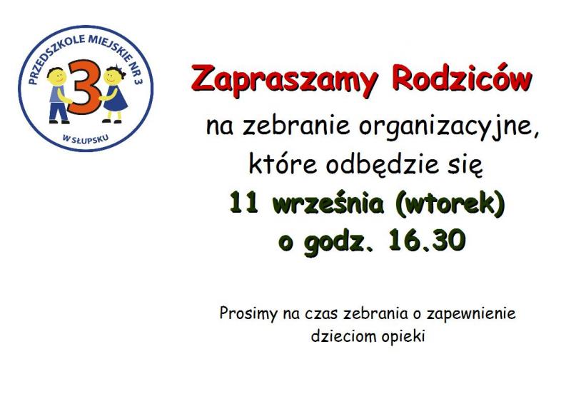 Zebranie organizacyjne