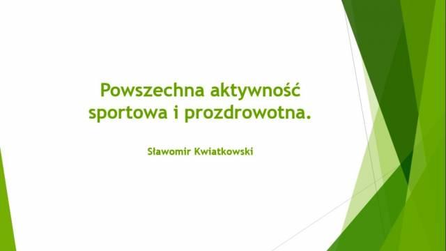 Powszechna Aktywność Sportowa - szkolenie n-li wf w SP-6