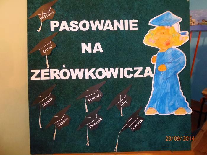 Pasowanie uczniów "zerówki"