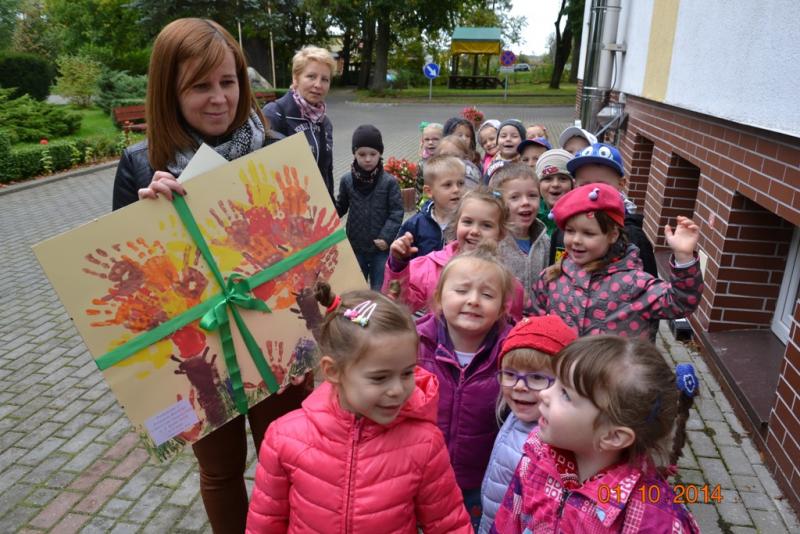 Odwiedziny w "Leśnej Oazie".