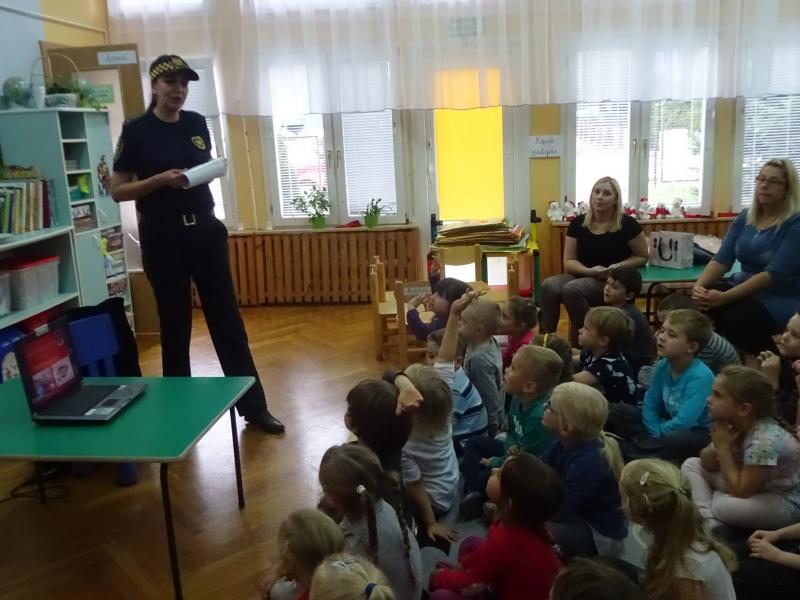 Spotkanie ze Strażnikiem Miejskim