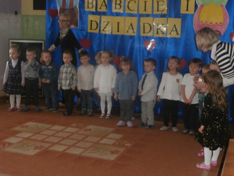Dzień Babci i Dziadka grupa I