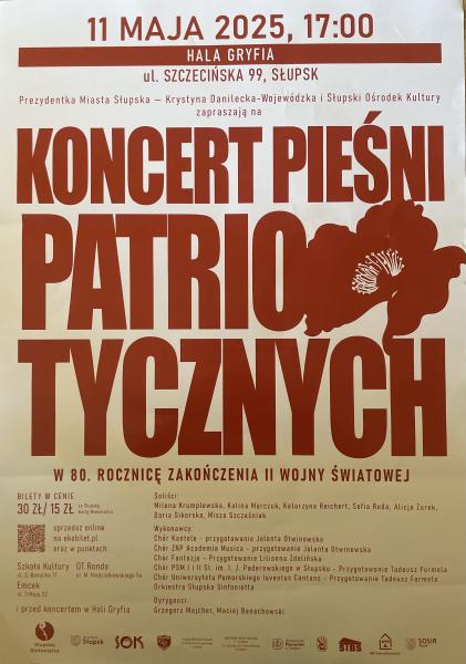 Koncert Pieśni Patriotycznych