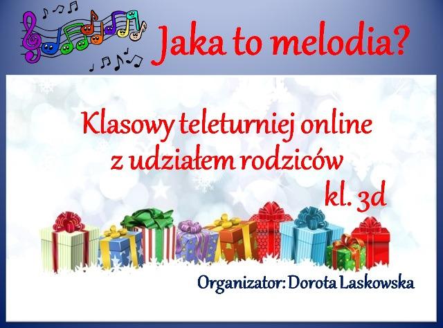 Teleturniej muzyczny online.