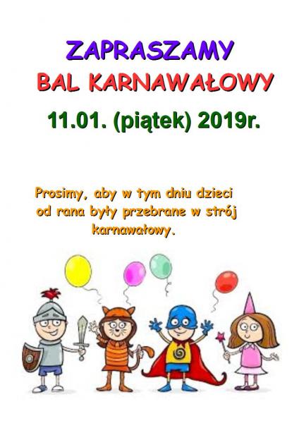 Bal Karnawałowy