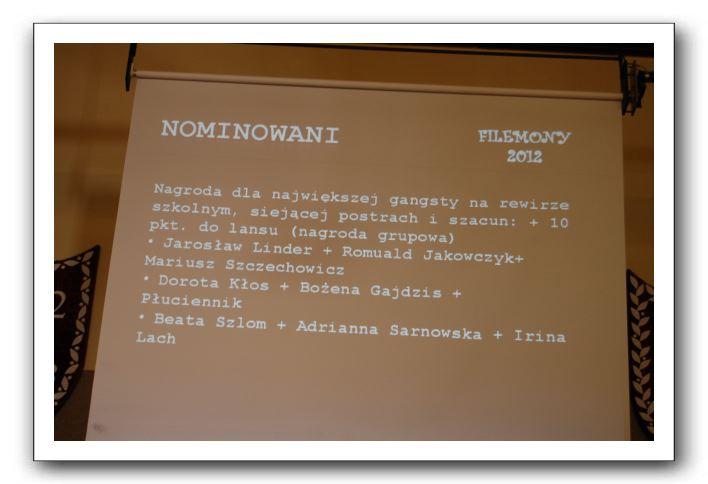 Filemony 2012