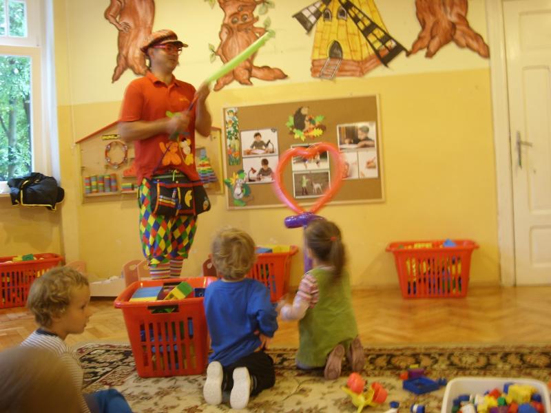 Warsztaty balonowe dla naszych przedszkolak&oacute;w: 1.09.2011 r.