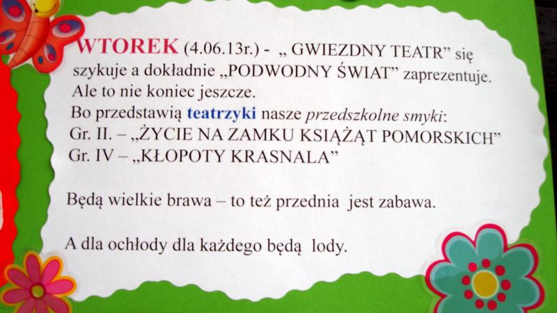 Tydzień Dziecka: Dzień drugi - Święto teatru.