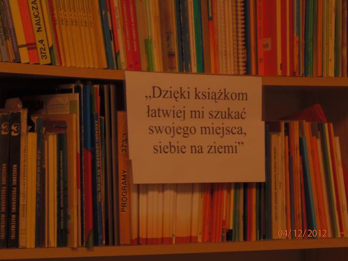 Przedstawienie w bibliotece pt. "Sąd nad książką"