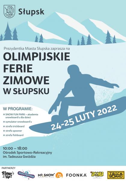 OLIMPIJSKIE FERIE ZIMOWE W SŁUPSKU