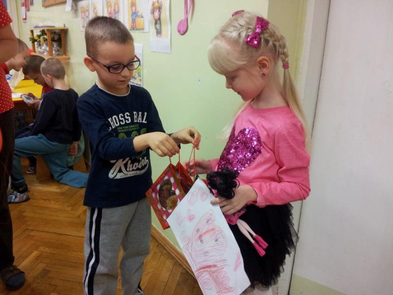 Walentynki w gr. IV, 13.02.2015