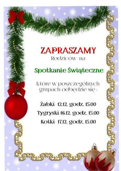 Spotkanie Świąteczne