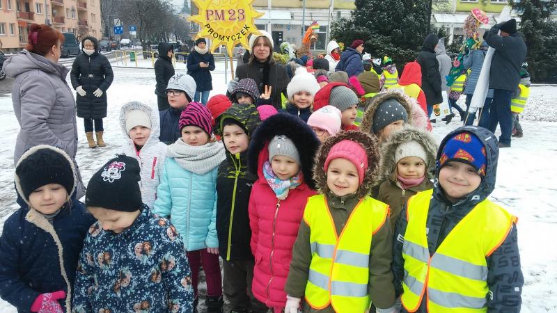 Grupa V powitała wiosnę z Marzanną
