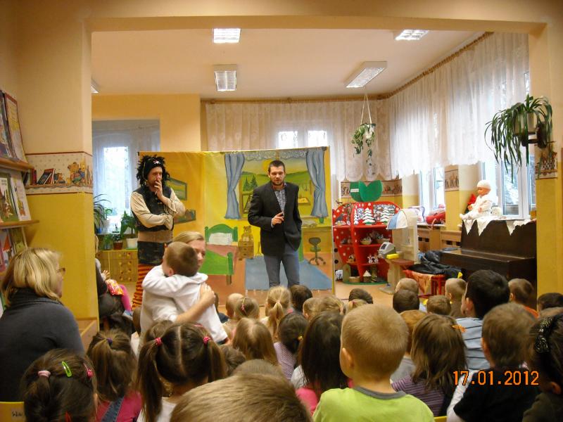 "Niebezpieczne zabawy pirata Barnaby" - spektakl teatralny w przedszkolu