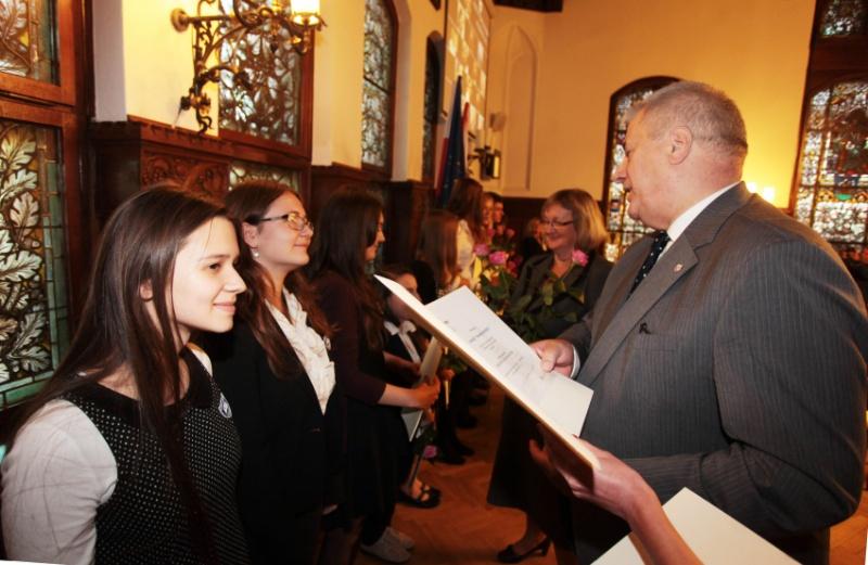 XV jubileuszowa edycja wręczenia stypendiów Prezydenta Miasta Słupska