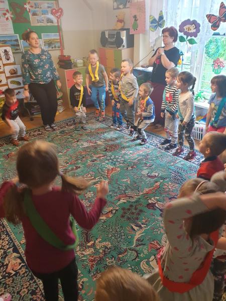 ZAJĘCIA OTWARTE W GRUPIE V "WIOSENNA ŁĄKA"
