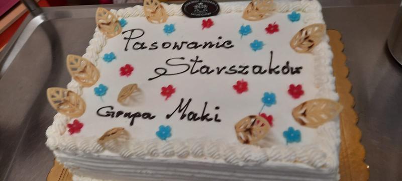 Pasowanie na starszaka w Makach