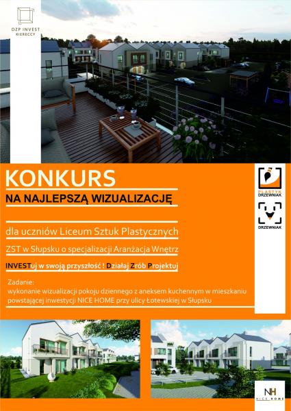 RUSZA II EDYCJA KONKURSU NA NAJLEPSZĄ WIZUALIZACJĘ Z DZP Invest Kiereccy