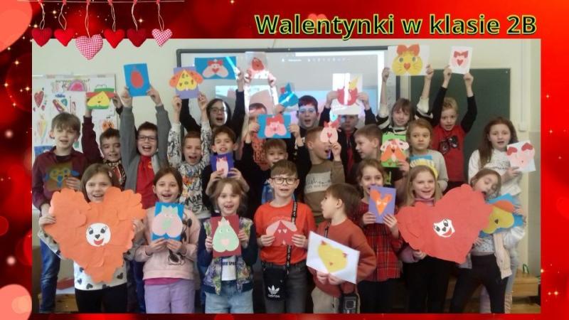 Walentynki w klasie 2b