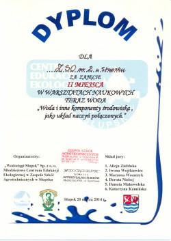 Konkurs "Teraz woda"