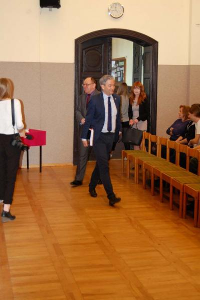 Spotkanie z Prezydentem Miasta Słupska Robertem Biedroniem