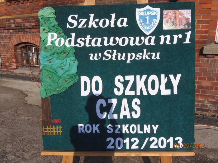 Rozpoczęcie roku szkolnego 2012/2013