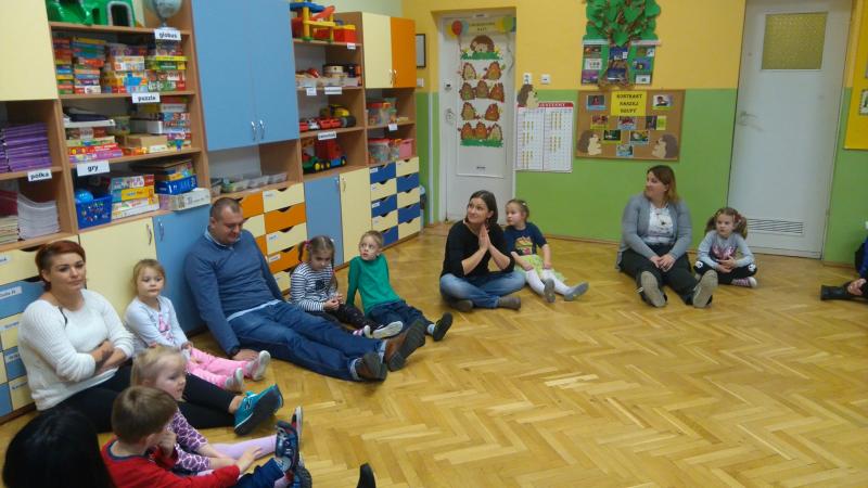 Spotkanie integracyjne z rodzicami w "Jeżykach"