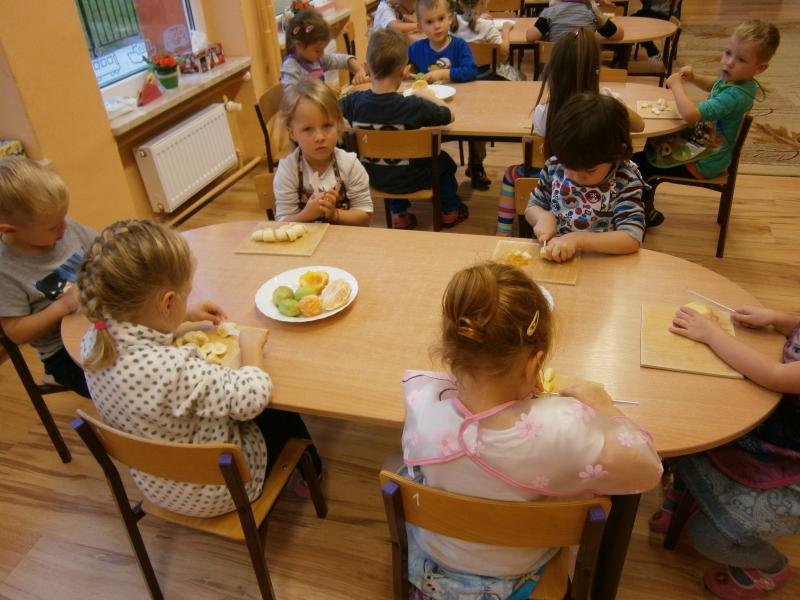 Zdrowa sałatka u ,,Biedronek''