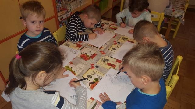 Opadają liście z drzew- MY Artyści program plastyczny