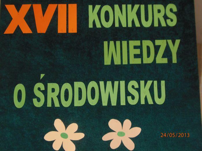 XVII Miejski Konkurs Wiedzy o Środowisku