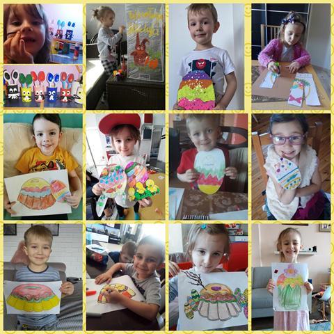 Wielkanocne baby i pisanki Szafirków