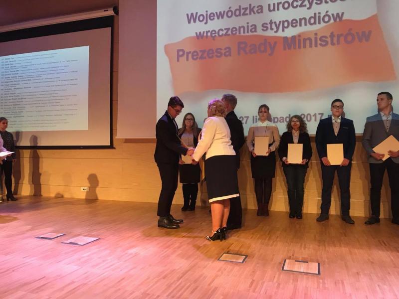 Uczniowie ZSI w gronie stypendystów Prezesa Rady Ministrów