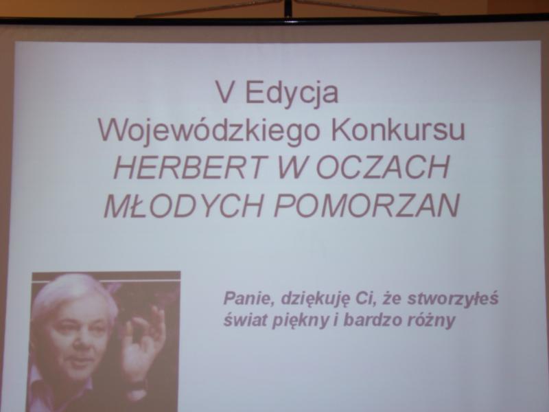 "Herbert w oczach młodych Pomorzan"