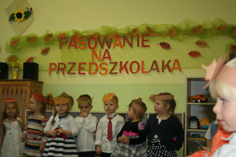 Jesienne Pasowanie na Przedszkolaka