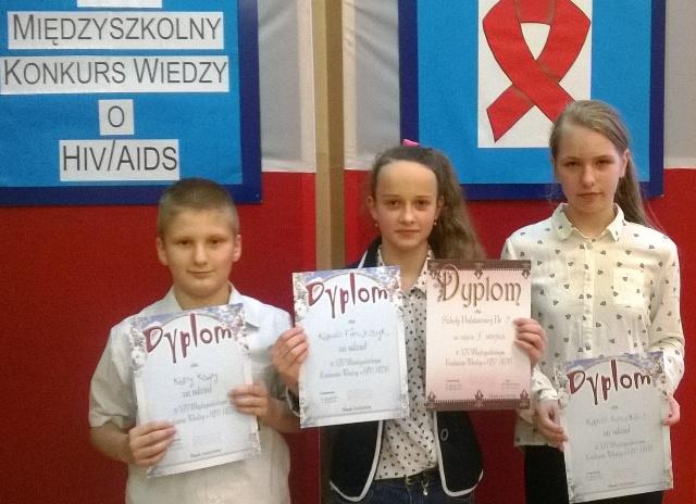 XIV Międzyszkolny Konkurs Wiedzy o HIV i AIDS