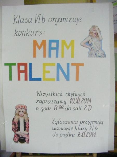 "Mam talent"