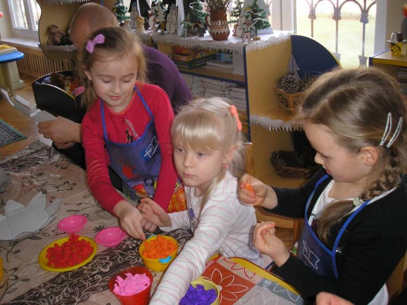 Wiosenne warsztaty plastyczne; 11-03-2015