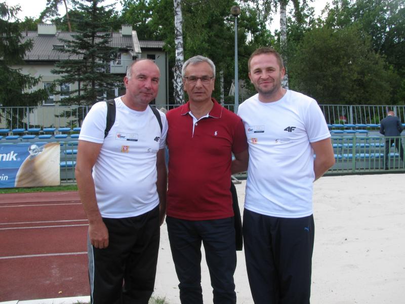 Obóz kadry "Czwartków lekkoatletycznych" w Cenralnym Ośrodku Przygotowań Olimpijskich w Spale.